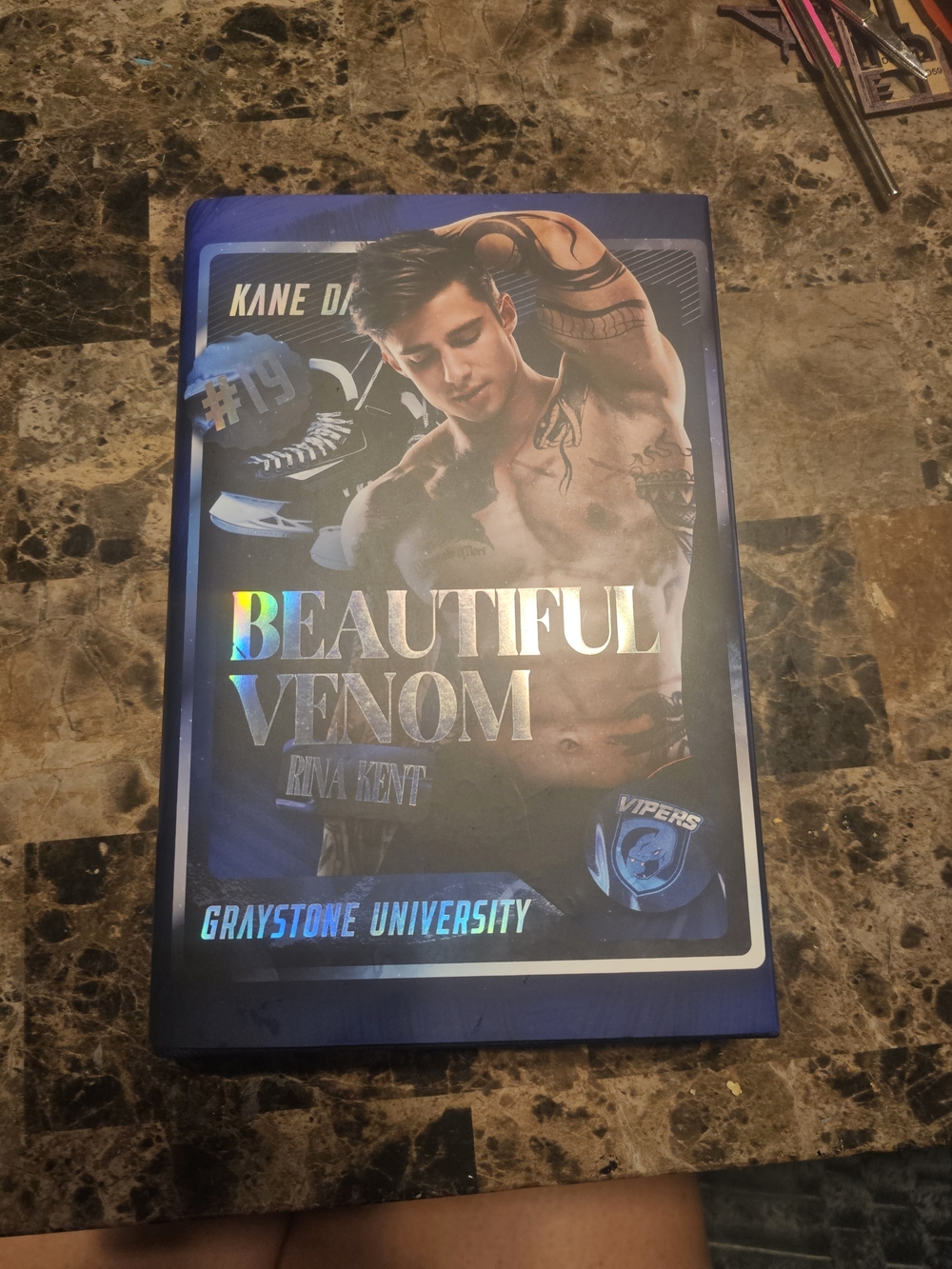 Beautiful Venom — Blue Hardcover Coffee Table Book